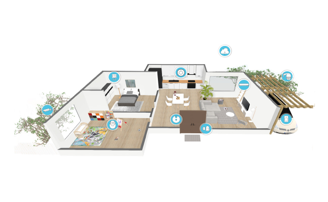 House Layout Helps Outdoor Dome Cameras Installation