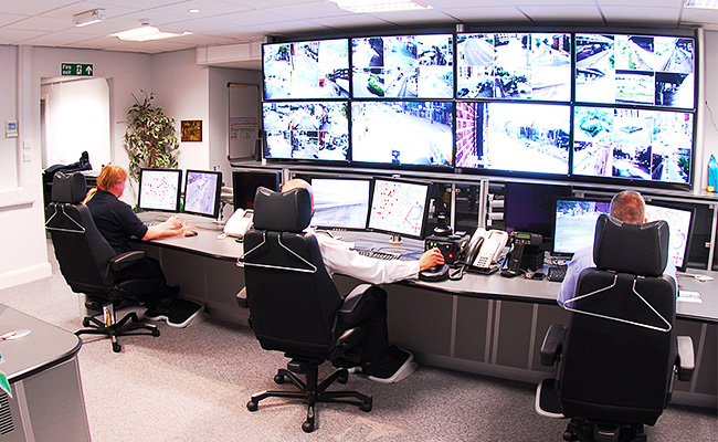 Casino Surveillance Room