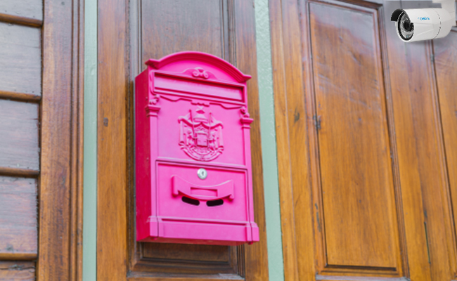 Mailbox with Security Camera