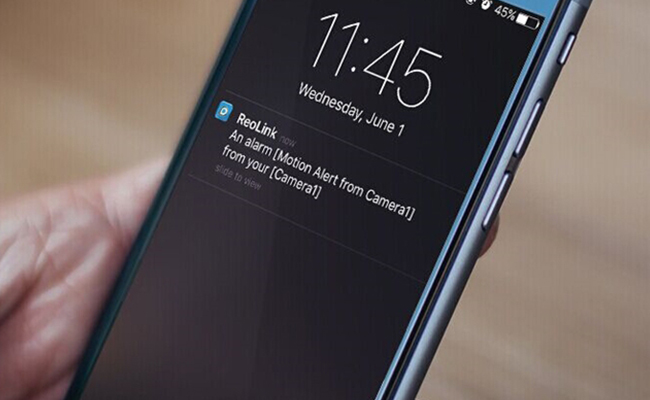 Security Cameras Push Notifications