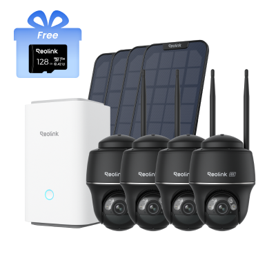 Home Hub with 2x Argus PT Ultra & Solar Panel - Security Center