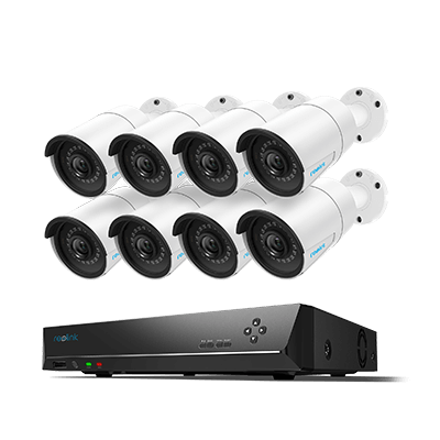 Reolink PoE NVR 16 Canaux Caméra de Sécurité à Domicile Enregistrement de Vidéo avec Disque Dur de 3TB Supportez 24h x7j Enregistrement de Surveillance RLN16-410
