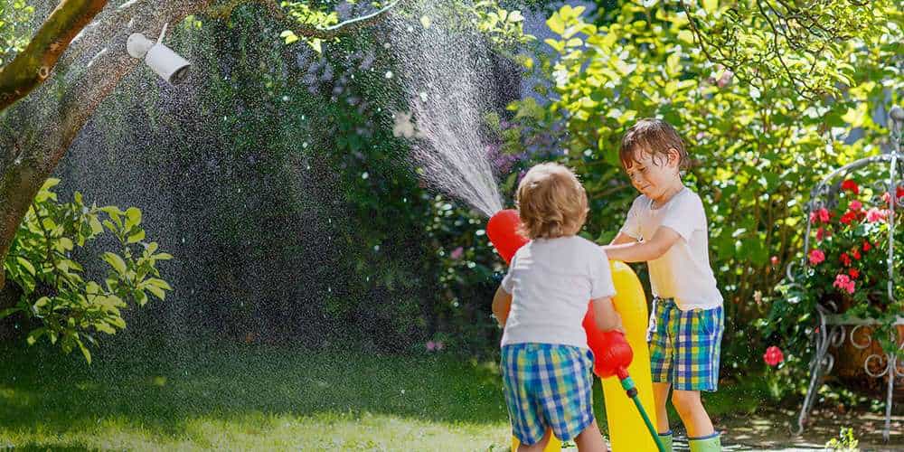 Argus Eco Outdoor Battery Powered Security Camera Monitors Backyard