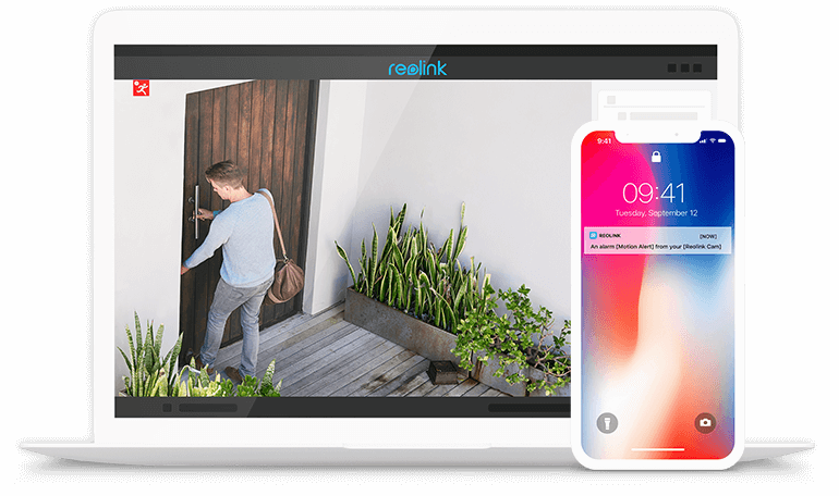 Set Motion Zone for RLK8-800B4 4K Security Camera System