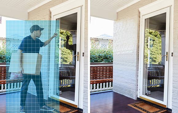 WLAN Überwachungssystem mit Bildpixel Bewegungserkennung