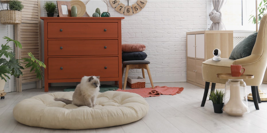 Super HD Wireless PTZ Smart Home Pet Camera