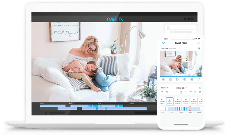 Reolink RLK4-410B4 - 4-Channel 4MP PoE Security Camera System