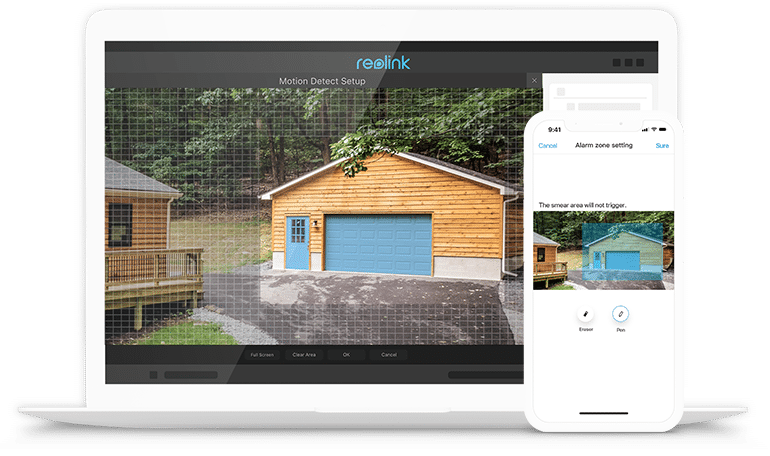 Motion Zone 4K UHD Outdoor Surveillance Camera