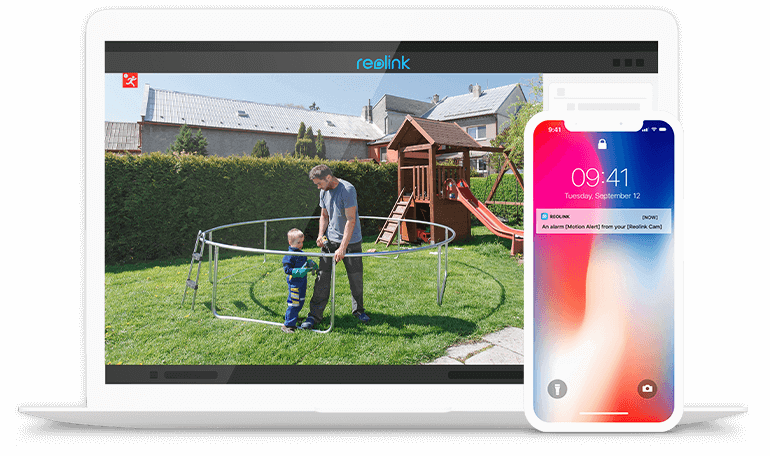 PoE CCTV Camera with Motion Alerts