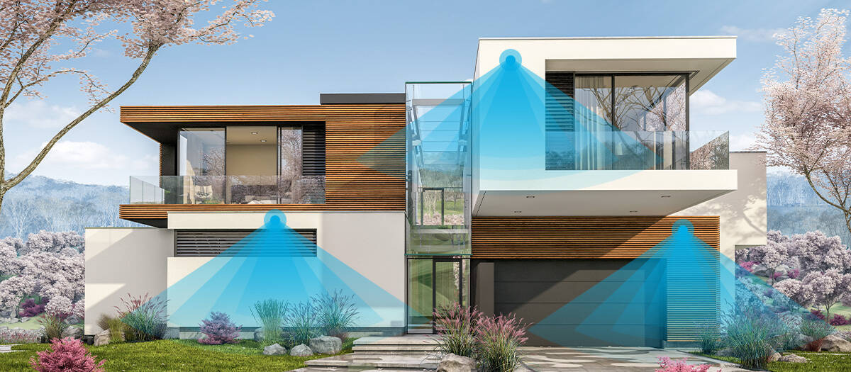 Câmara de segurança PoE fácil