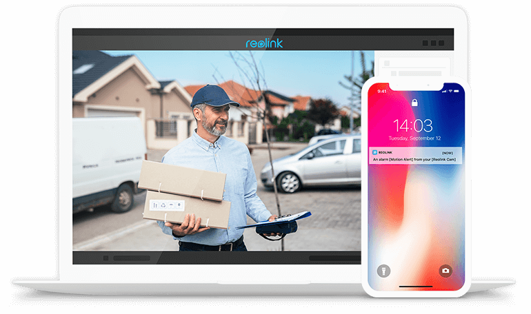 5MP PoE Security Camera System with Motion Alerts