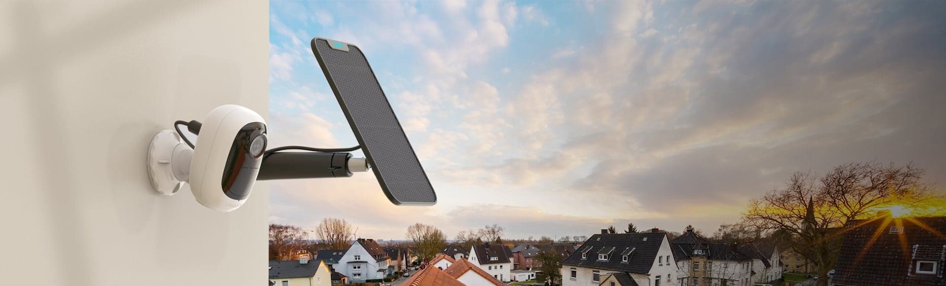 Wire-Free Battery Operated Outdoor Surveillance Camera