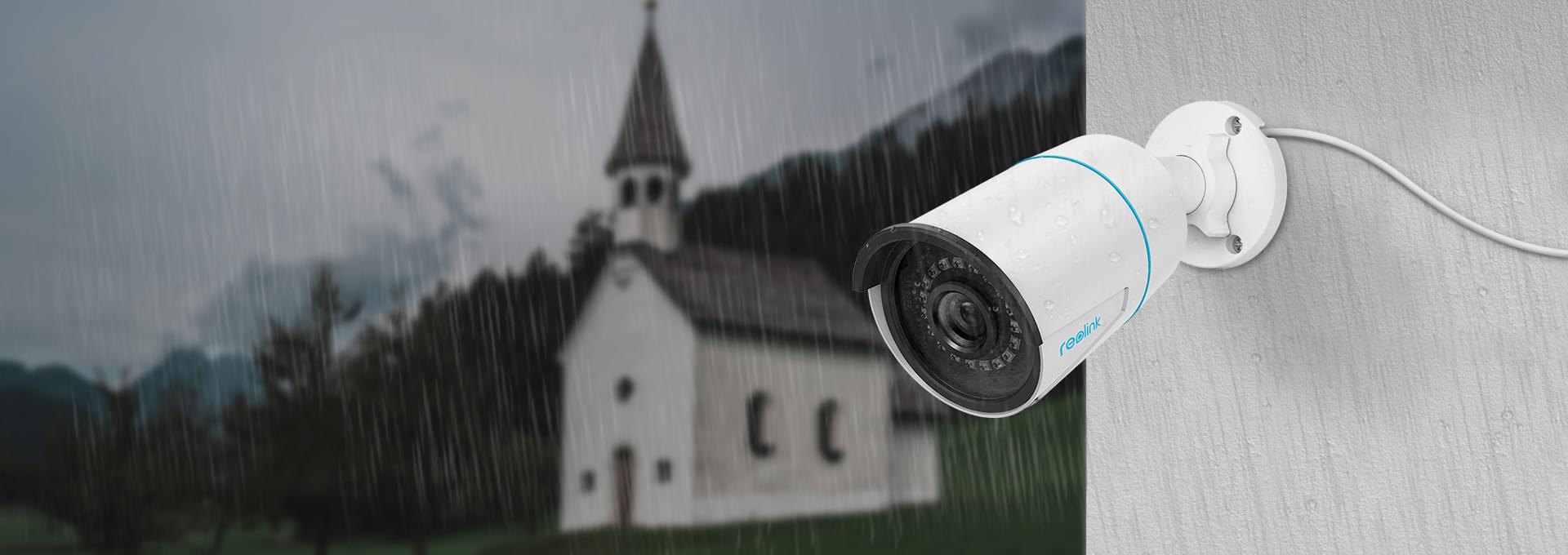 IP66 Waterproof 5MP Outdoor Indoor AI Security Camera System