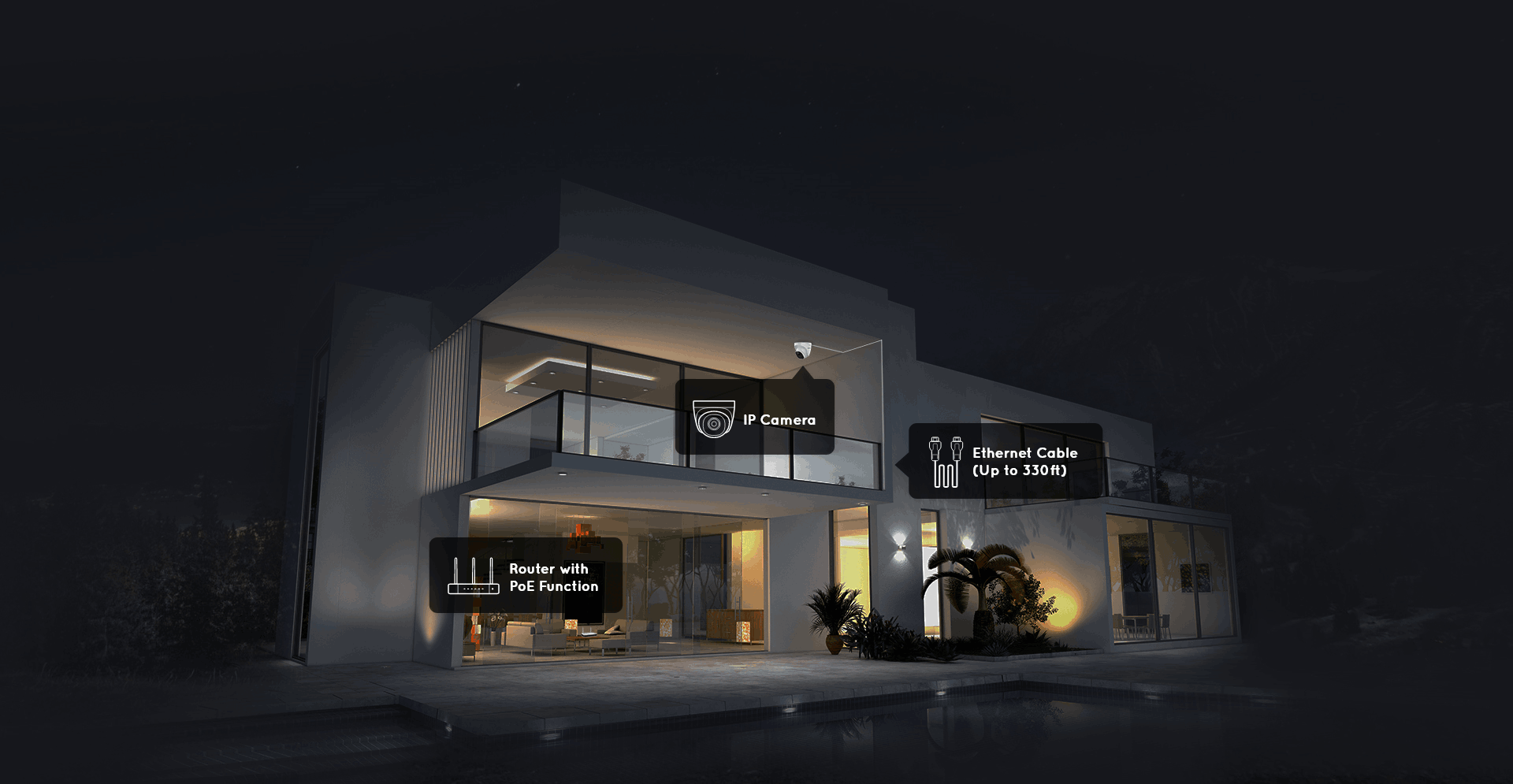 8MP Intelligent PoE Outdoor CCTV Camera