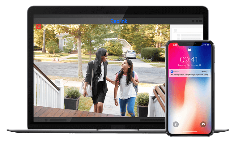 Caméra IP PoE Extérieure 4K 8MP pour Maison