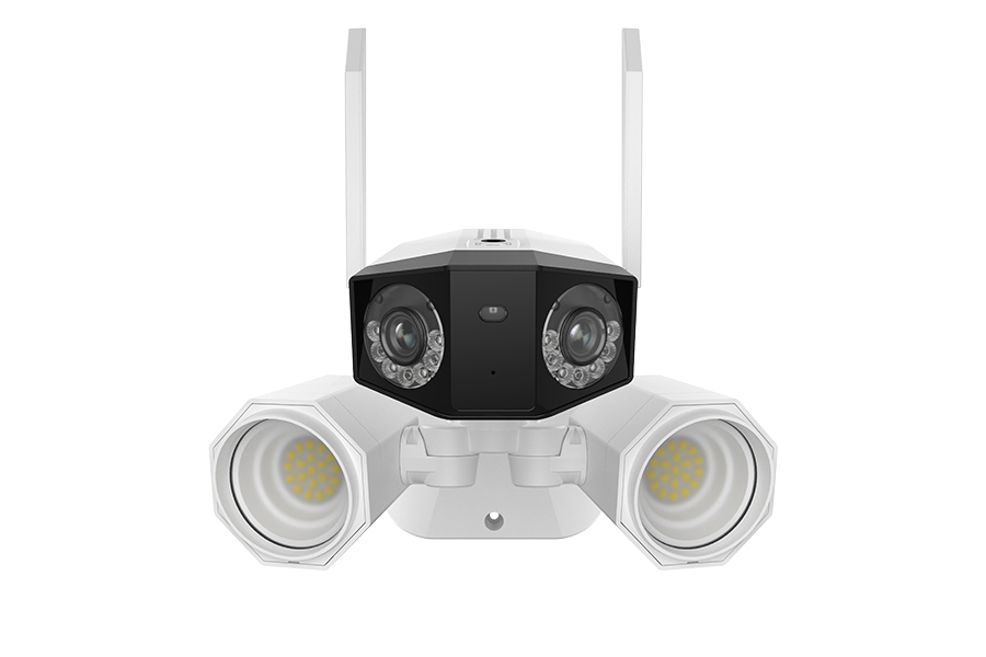 Color Night Vision with Floodlights