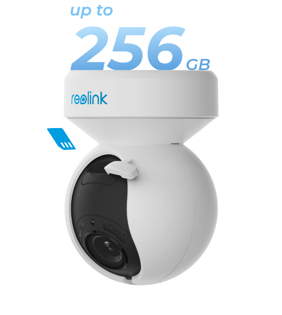 REOLINK E1 Outdoor PoE - 4K PTZ Outdoor Home Security System, PoE IP Camera  with 3X Optical Zoom & Auto Tracking, 355° Pan & 50° Tilt, Color Night