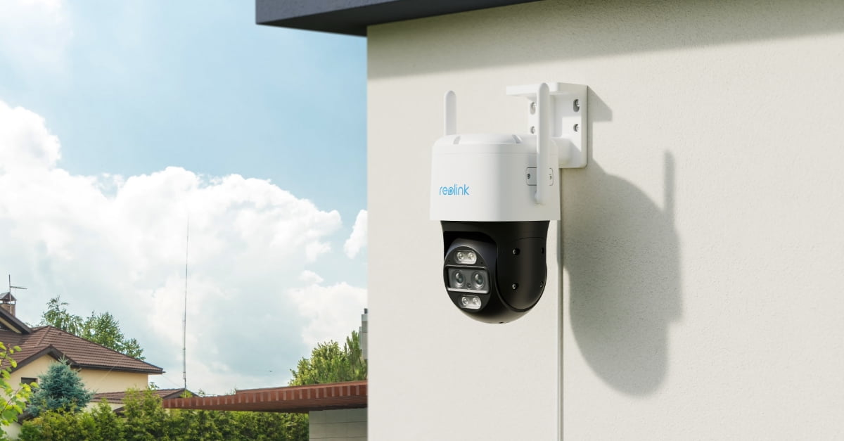 Reolink TrackMix Wired LTE - 4G 2K PTZ Dual-Lens Camera | Reolink Official