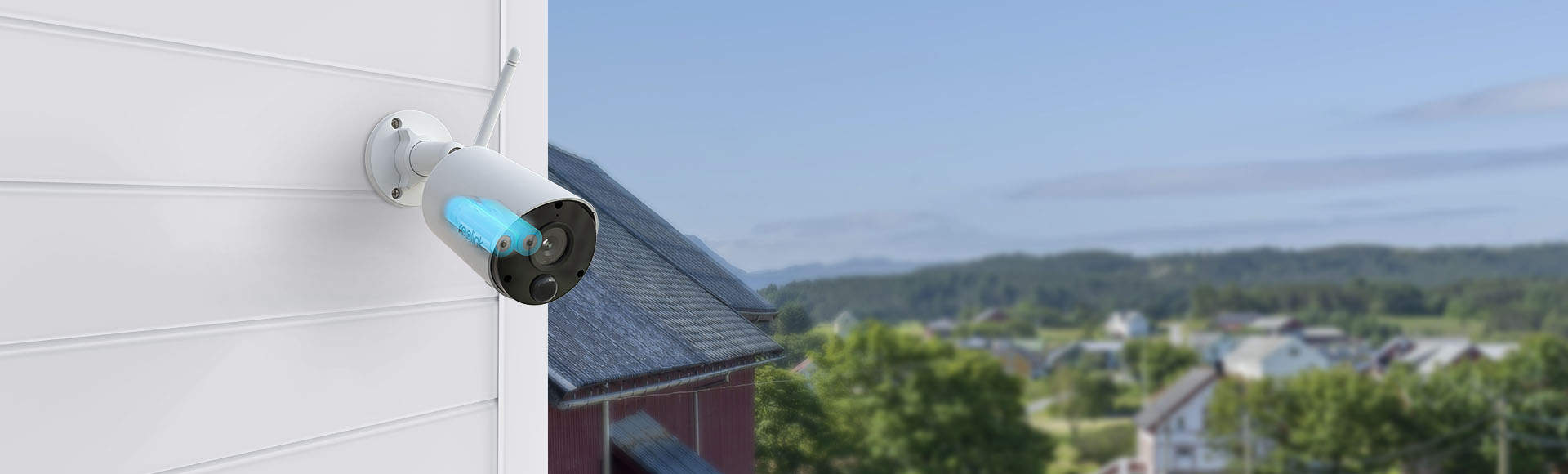 Arcus Camera Argus Series B320 | 1080p HD Battery/Solar Powered Security Camera ...