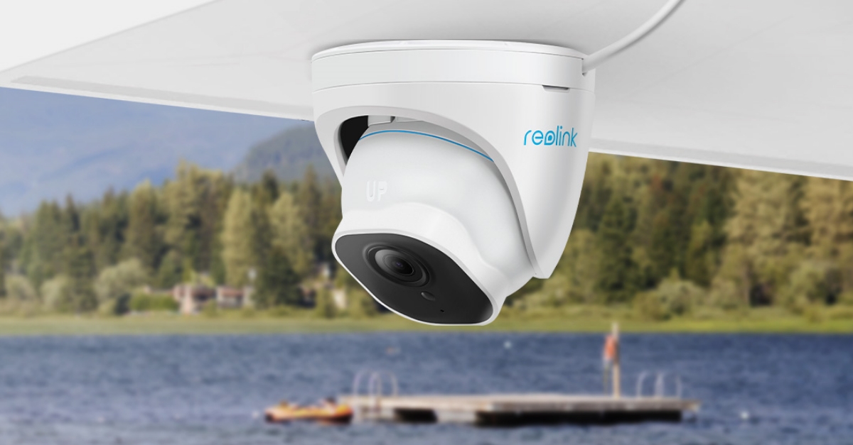 Reolink 5MP Dome PoE In/Outdoor Surveillance Security IP Camera Audio  RLC-520A
