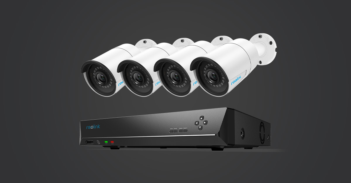 Reolink RLK8-420D4 8-Channel 5MP PoE Security Camera System for