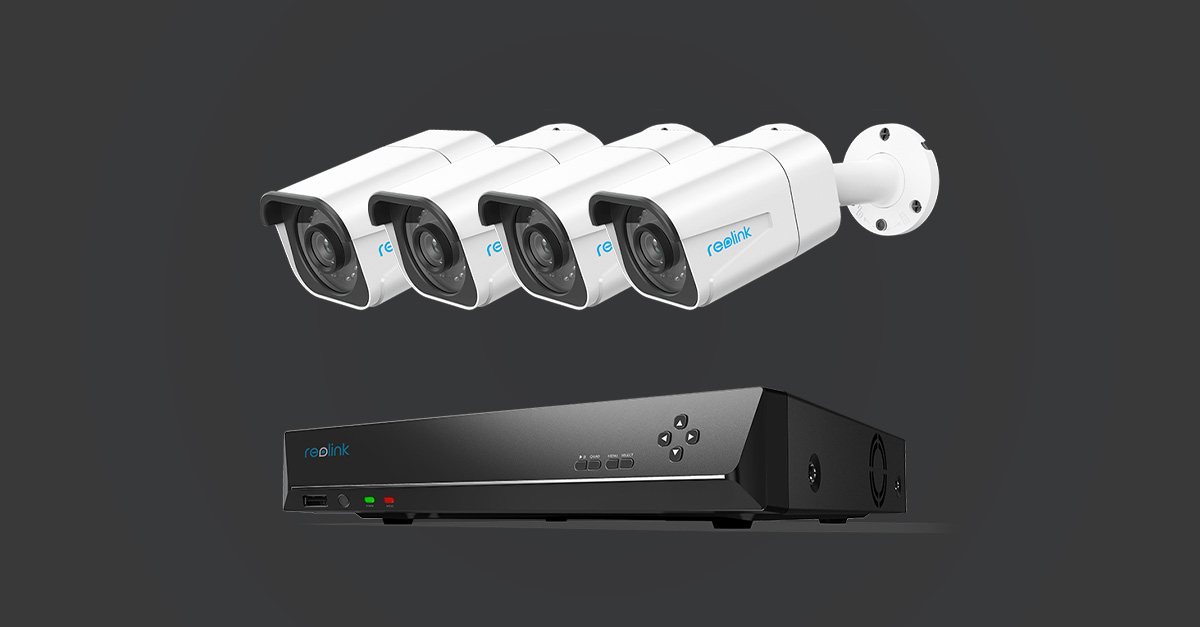 Reolink RLK8-800B4 4K PoE Security Camera System