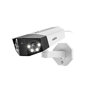 Reolink Duo Wi-Fi 4MP Outdoor Dual-Lens Bullet Camera with Night Vision &  Spotlights