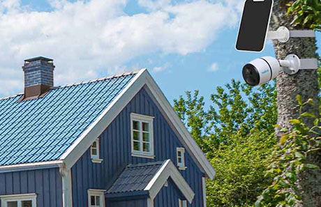 Reolink D1200 4mp Solar-powered Wifi/4g Ip Camera With Ai & 100° View
