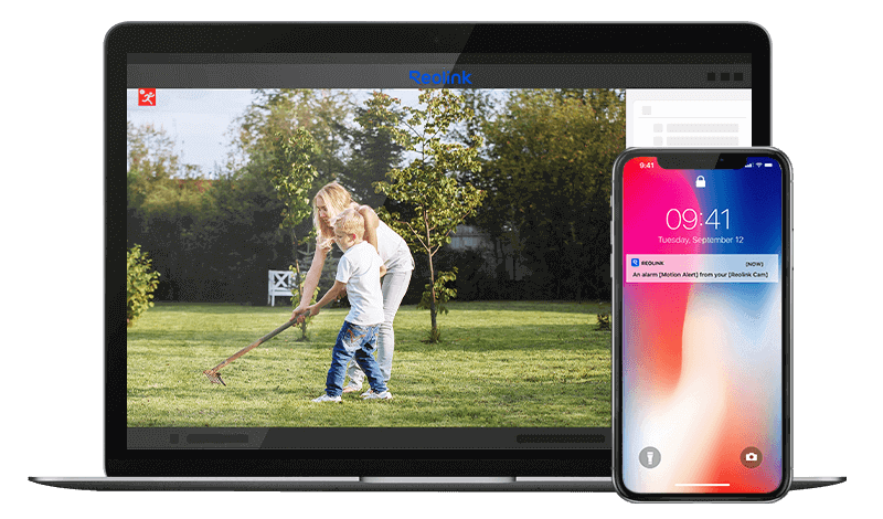 Caméra IP PoE Extérieure Domestique 4K 8MP Intelligente