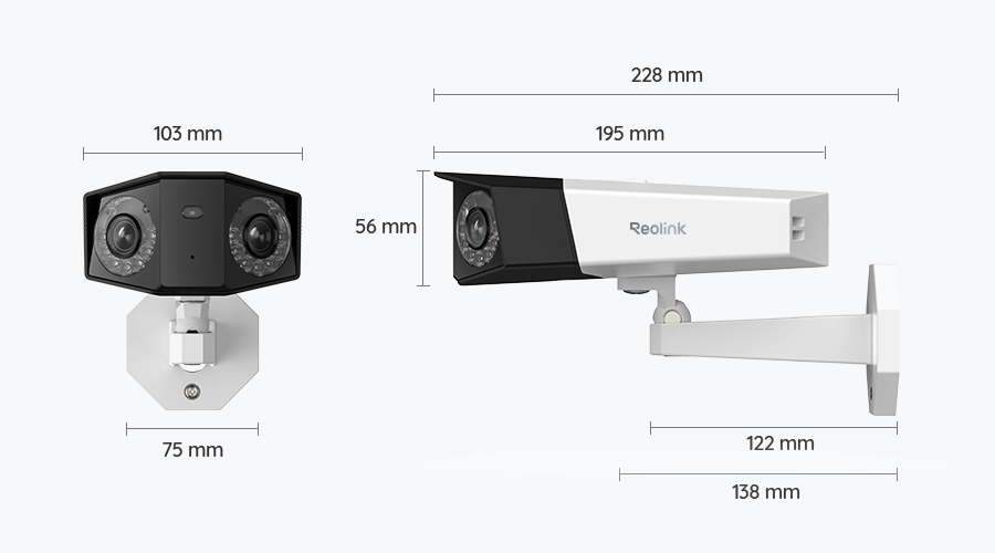 Reolink Duo 2 PoE - Dual-Lens Panoramic Security Camera