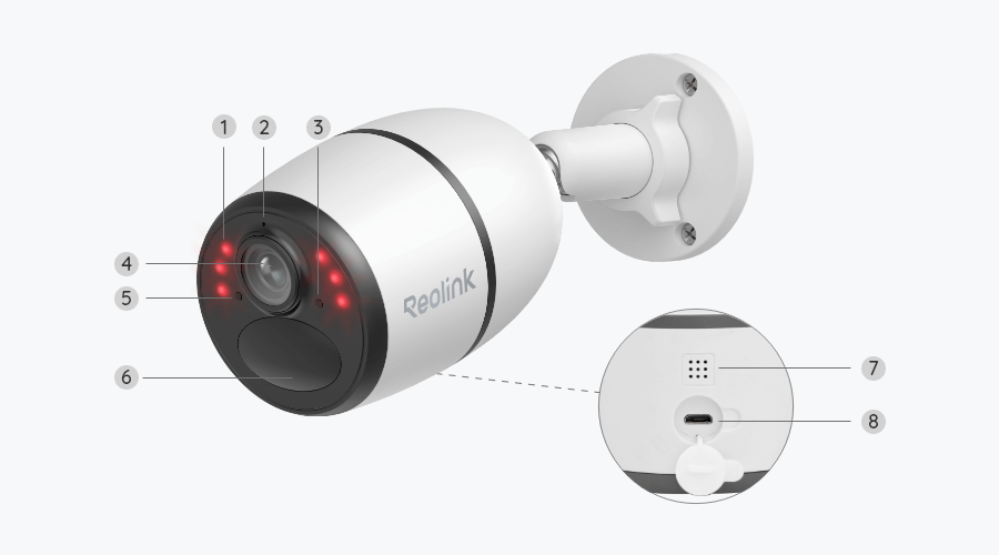 Reolink Go Plus | 2K Outdoor 4G LTE Battery Security Camera