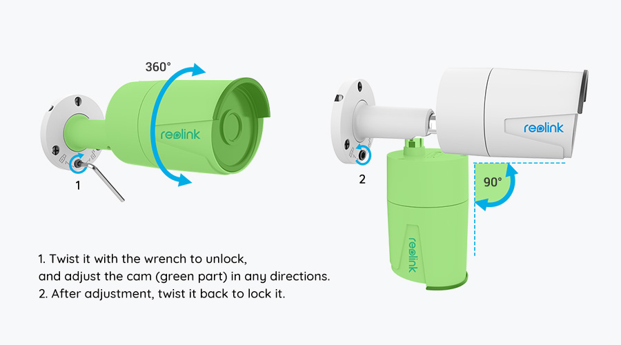 Reolink RLK4-410B4 - 4-Channel 4MP PoE Security Camera System