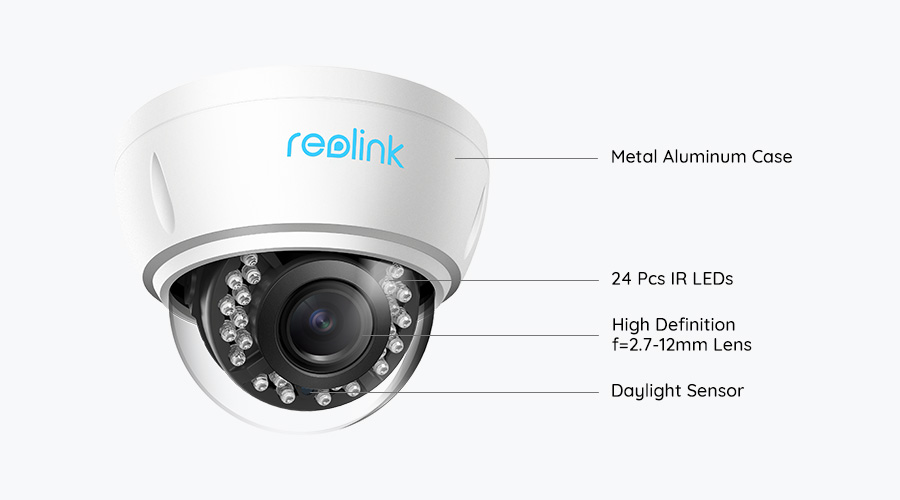 5MP PoE Outdoor Home Surveillance Camera