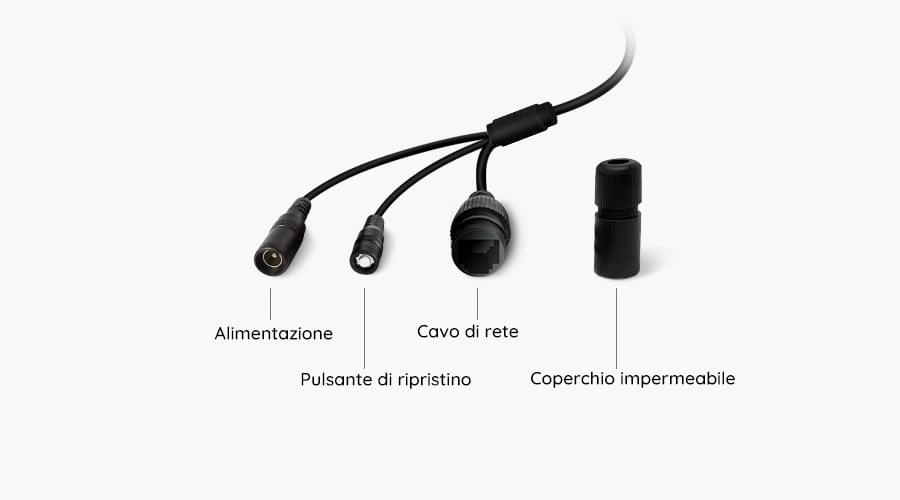 Reolink PoE IP Kamera - Kabel