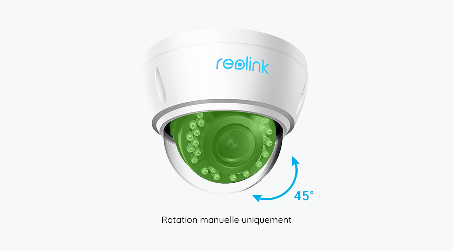 Installation de la caméra de surveillance extérieure PoE 5MP