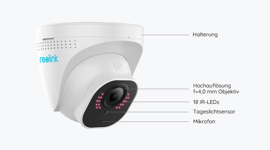 Reolink RLK8520D4 5MP 8Kanal PoE Überwachungssystem