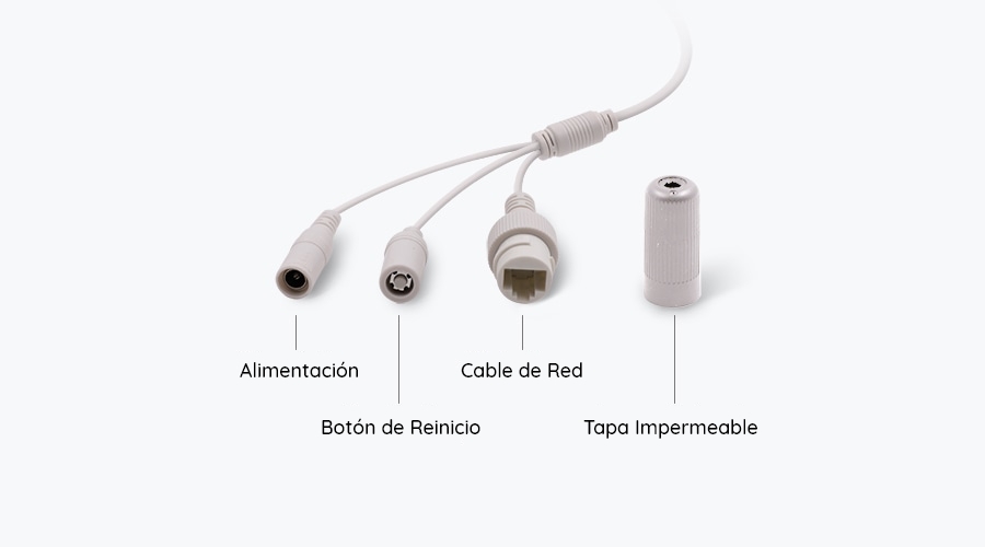 Dual_Band Outdoor WiFi Security Camera Cable