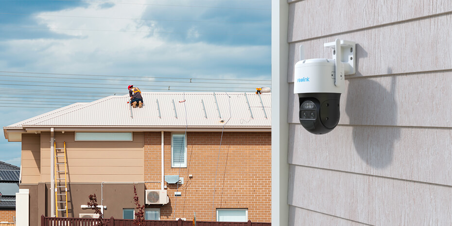 Reolink TrackMix | Smart WiFi Battery Camera with Dual Lens & Dual Tracking