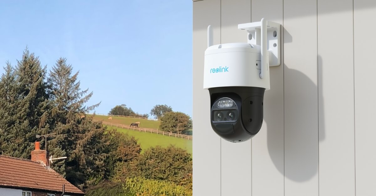 Reolink TrackMix | Smart WiFi Battery Camera with Dual Lens & Dual Tracking