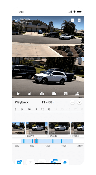 Reolink TrackMix | Smart WiFi Battery Camera with Dual Lens & Dual ...