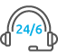 Assistance en ligne personnalisée 24h/24, 6j/7