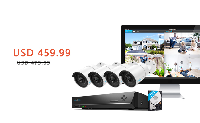 RLK8-410B4 Home Security Camera System Price
