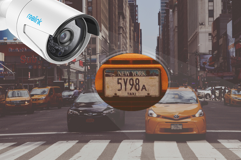 Can 1080p IP Security Cameras Be Enough for Identification of  License Plate and People?