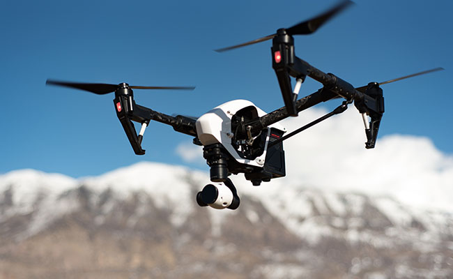 Drohne Quadcopter Fuer Wissenschaftliche Forschung