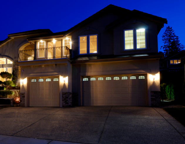 Empty Nest House with Light