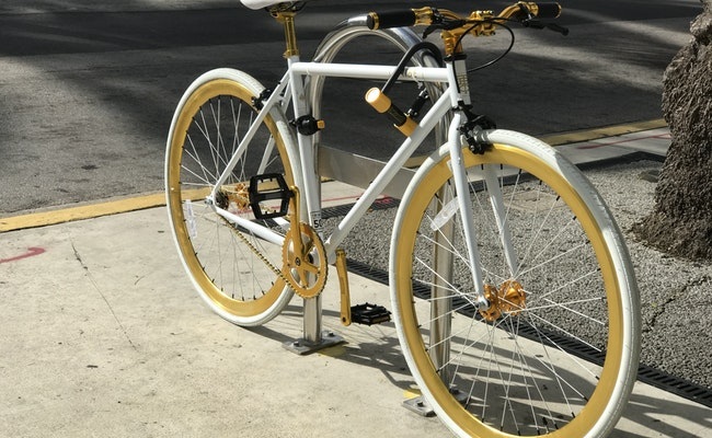Lock Bike to Protect It from Being Stolen