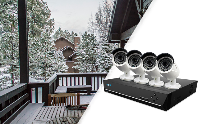 PoE IP Security Camera System