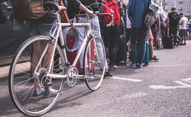 Theft Proof Bicycle by Moving It