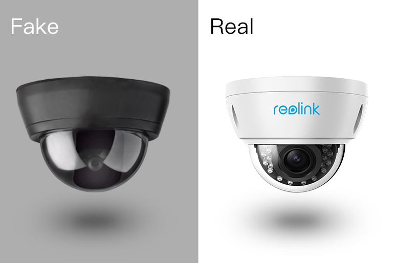 Fake and Real Security Cameras