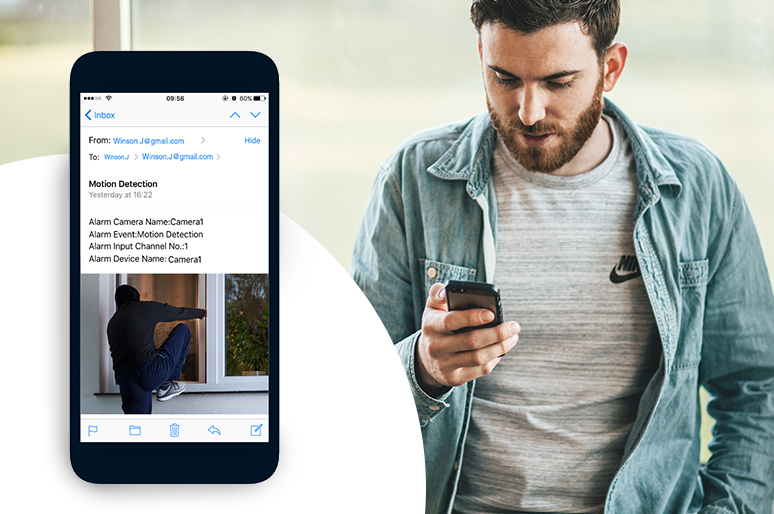 IP Camera Email Alerts & Settings